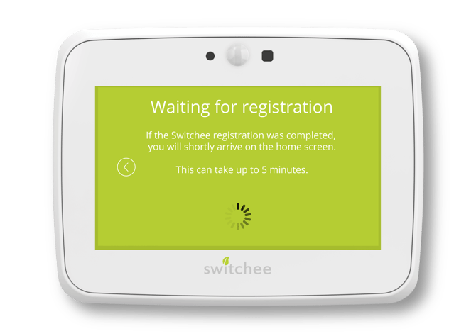 Waiting for registration